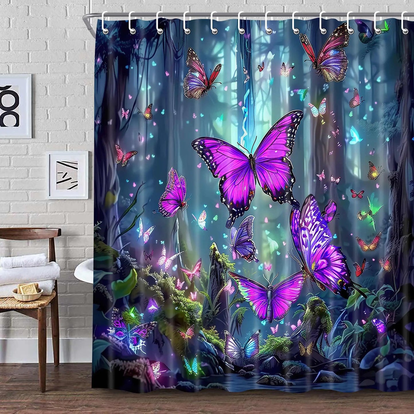 Enchanted Forest Shower Curtain