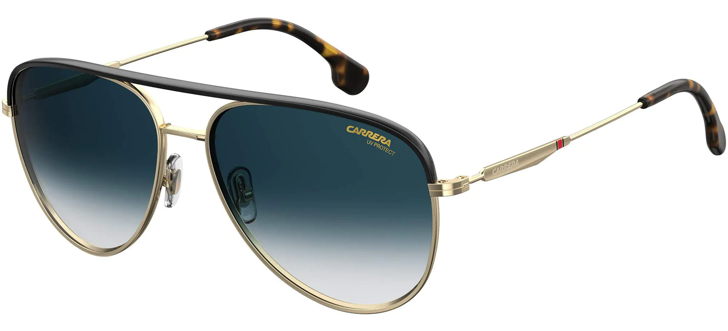 Carrera 209/S Classic Gold Blue Pilot Sunglasses