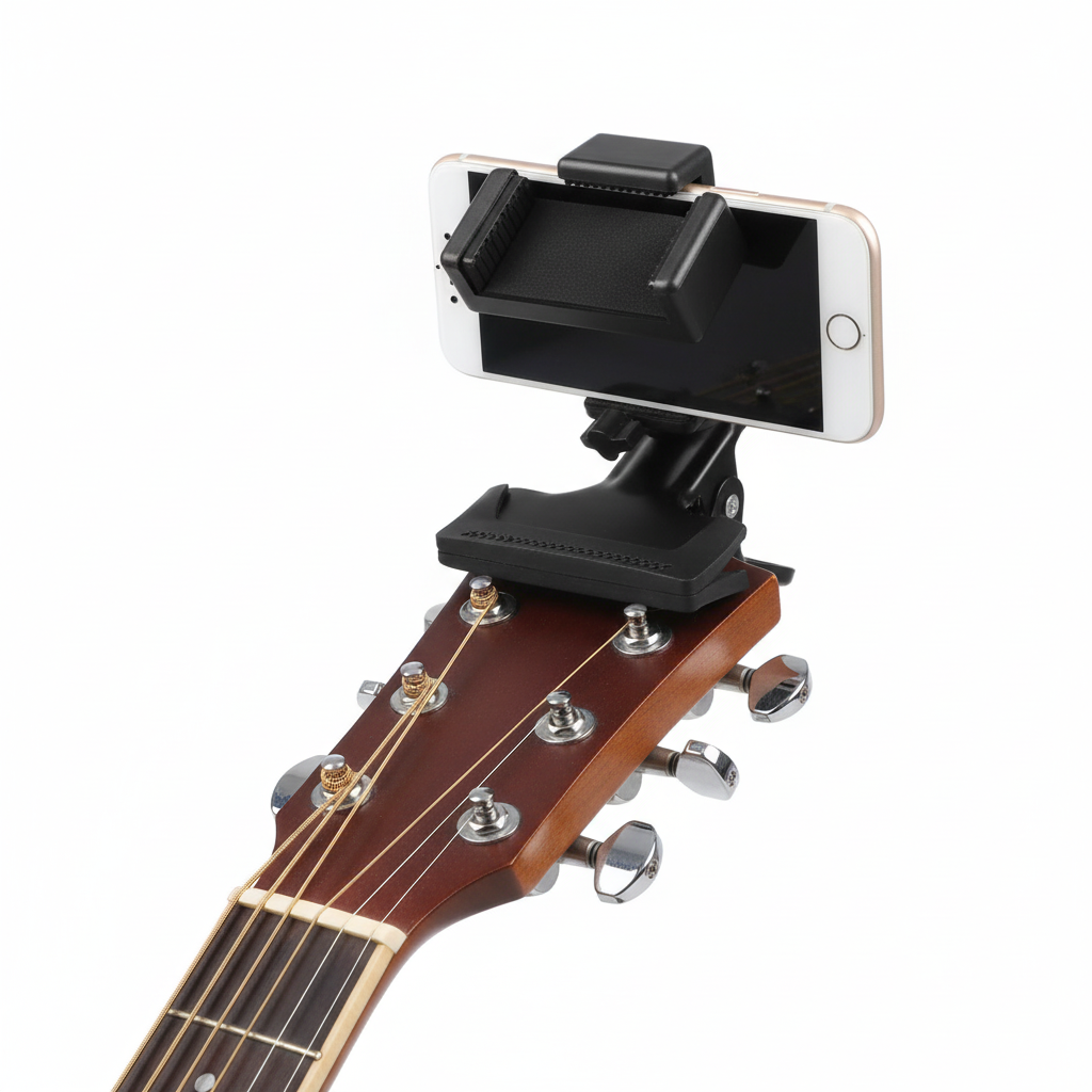 Phone Guitar Clip Stand - Product Shot
