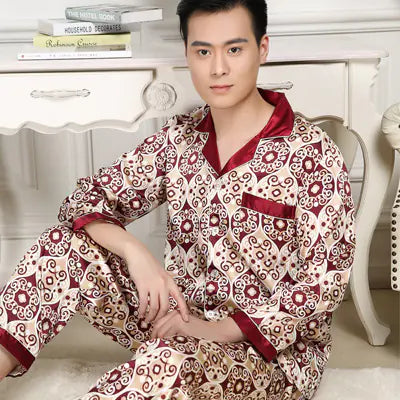 Men's Sleek Cotton Sleep Set