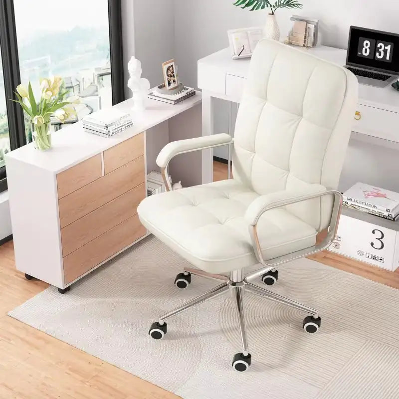 Swivel Leather Executive Computer Chair