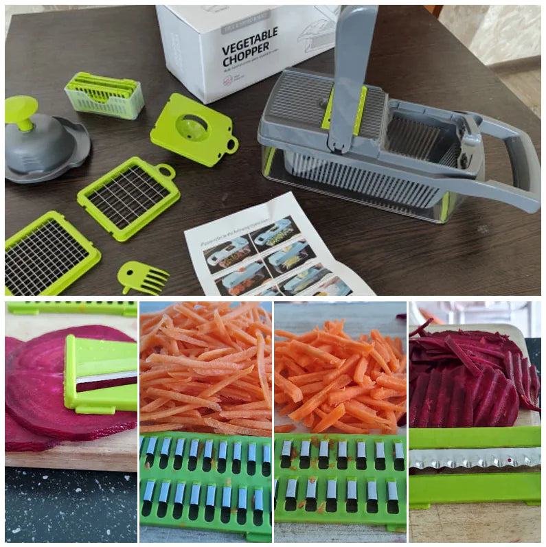 15-in-1 Multi-Function Veggie and Fruit Processor