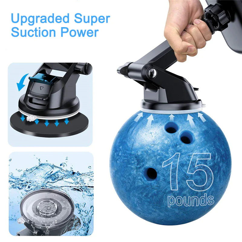 360° Flexible Car Mount for Smartphones & GPS