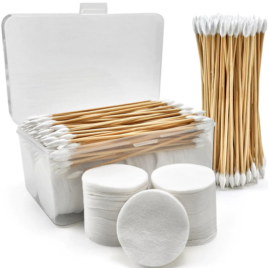 Precision Gun Care Kit: 600 Patches & 200 Swabs