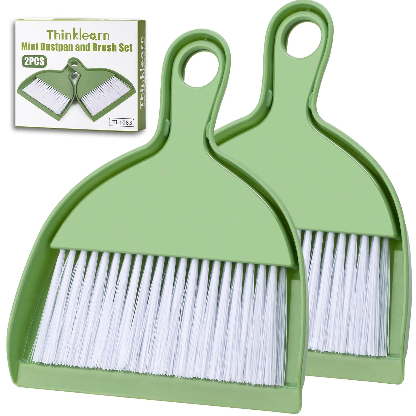 Mini Sweep Duo Set - Compact Broom and Dustpan