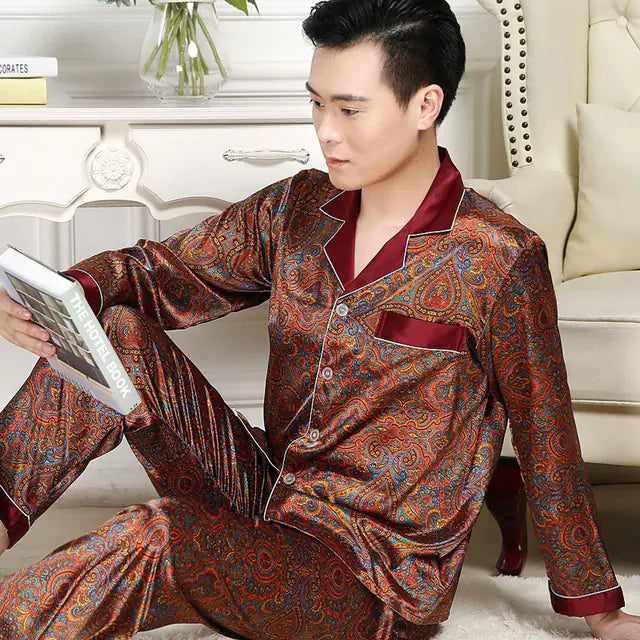 Men's Sleek Cotton Sleep Set