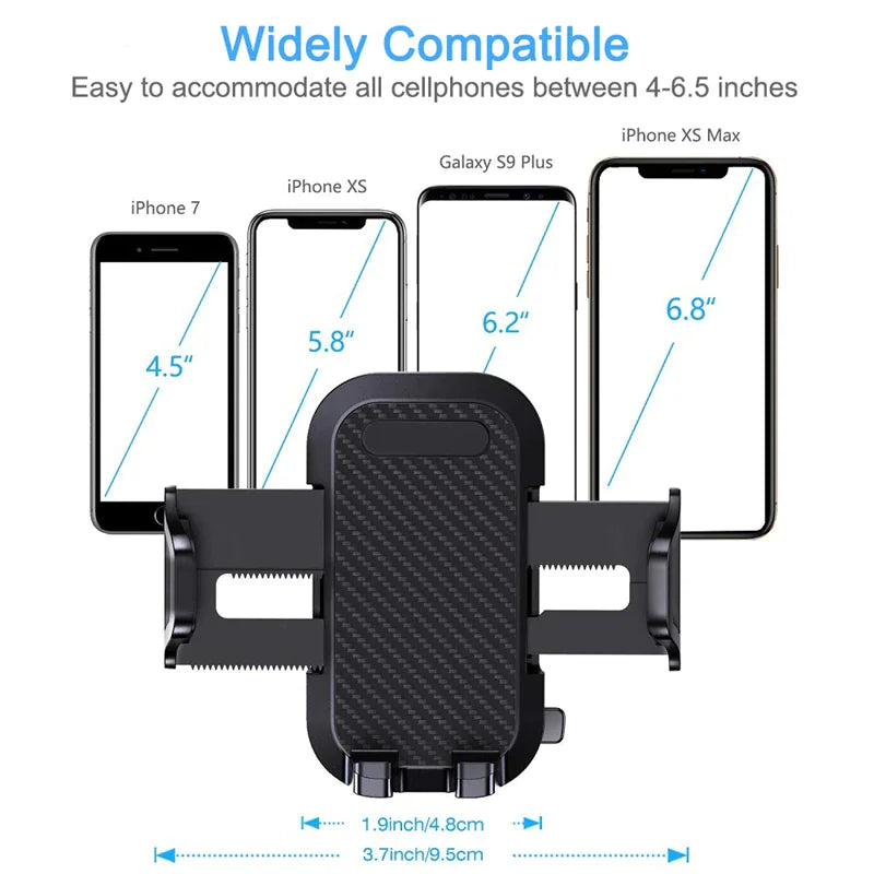 360° Flexible Car Mount for Smartphones & GPS