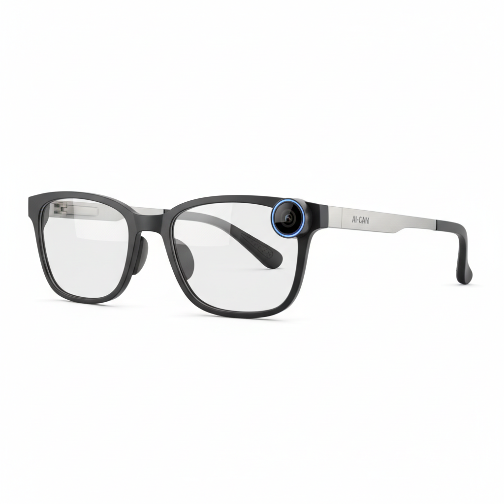 AI Camera Smart Glasses Product Shot