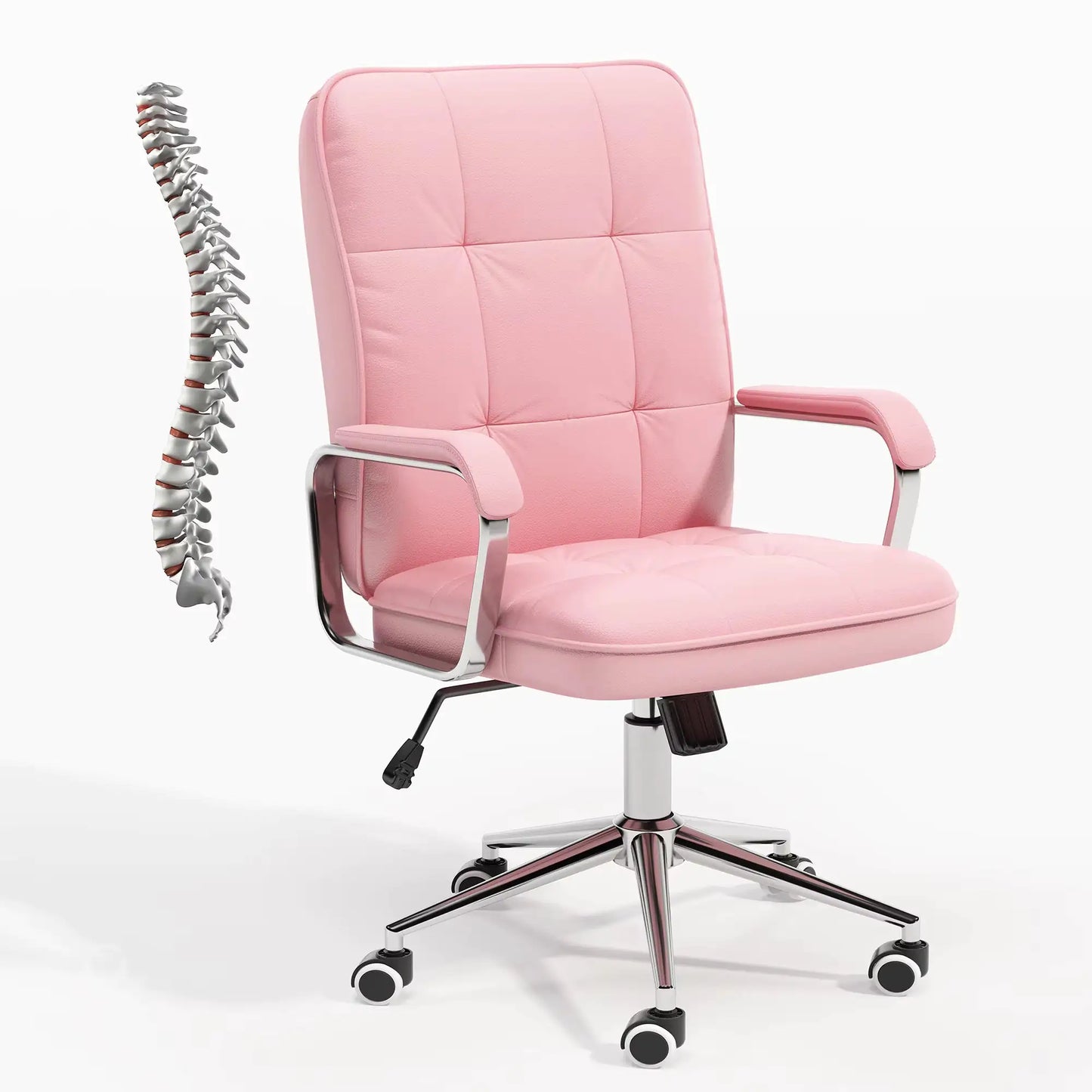 Swivel Leather Executive Computer Chair