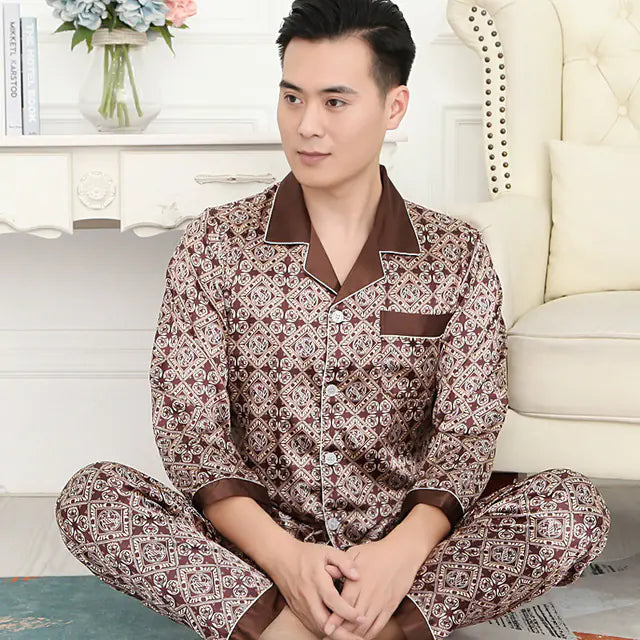 Men's Sleek Cotton Sleep Set