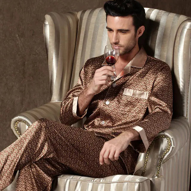 Men's Sleek Cotton Sleep Set