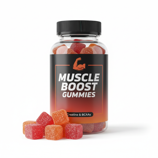 Muscle Boost Gummies Product Shot