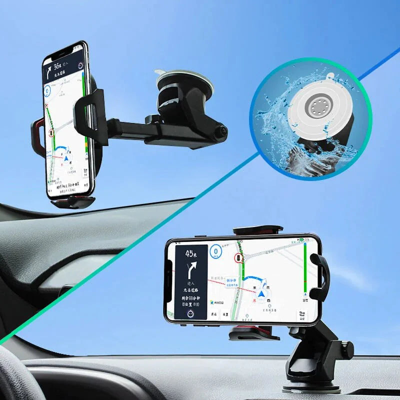 360° Flexible Car Mount for Smartphones & GPS