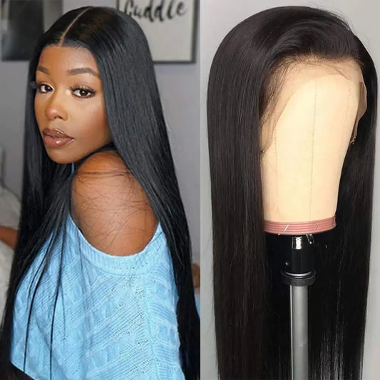 Chic Black Lace Front Wig