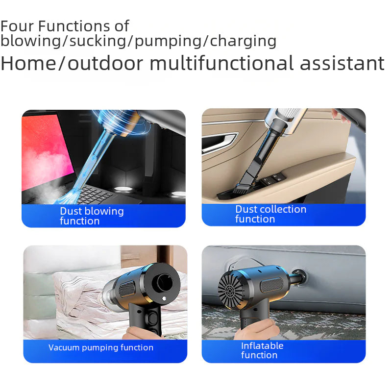50000RPM Dual-Action PC Vacuum Blower