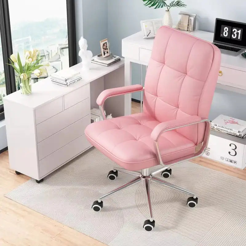 Swivel Leather Executive Computer Chair