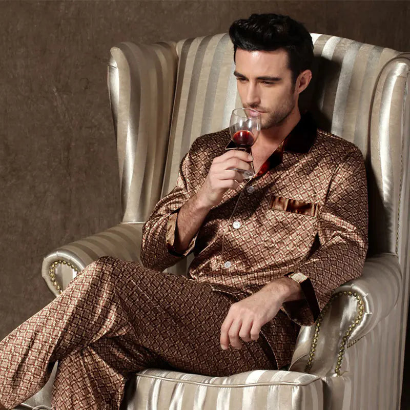 Men's Sleek Cotton Sleep Set